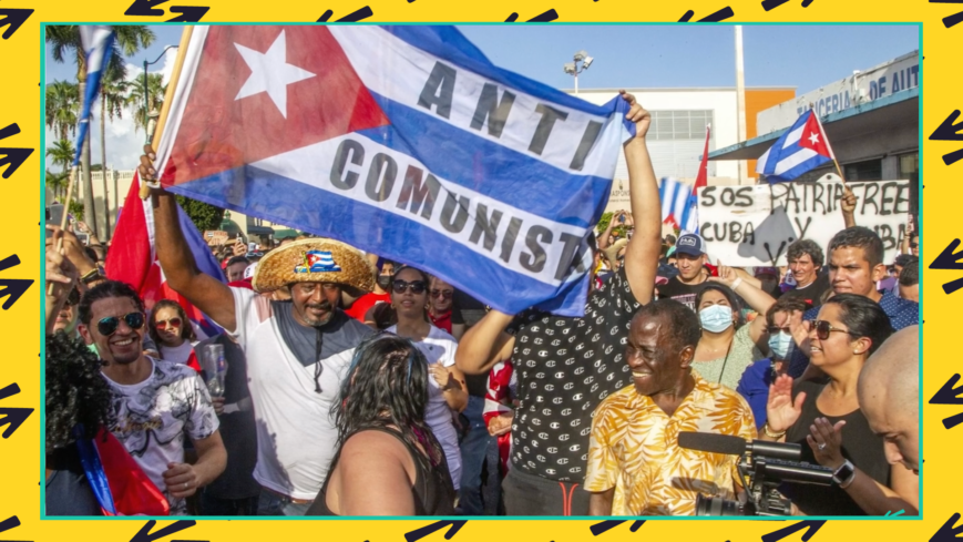 Rotten paradise: Cuba and Cuban protests through the eyes of diaspora in Poland