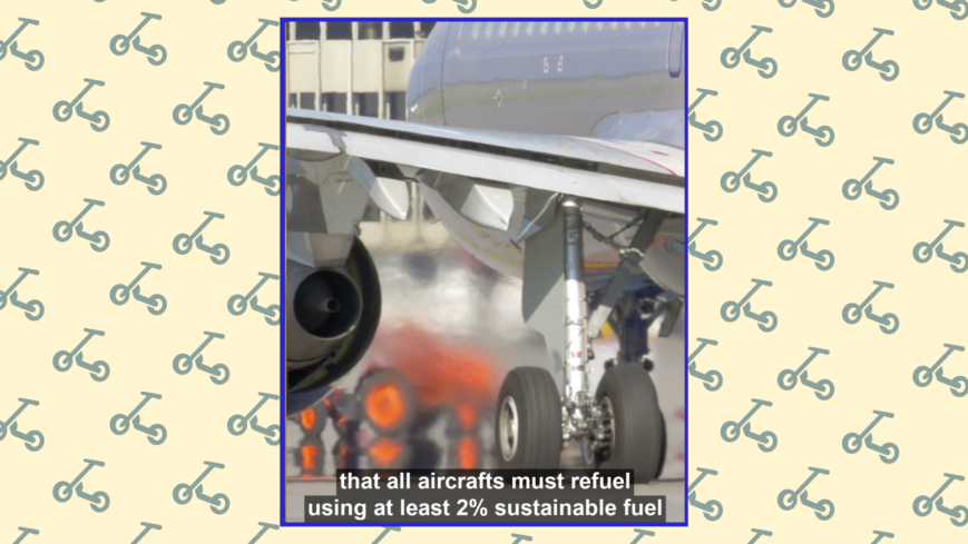 Green transportation with sustainable aviation fuels