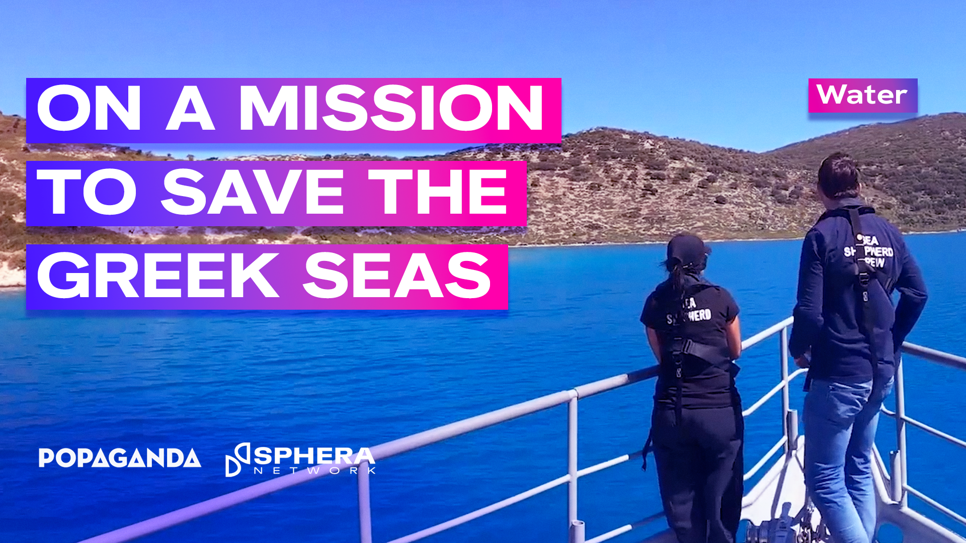 Sea Shepherd: on a mission to save the Greek seas